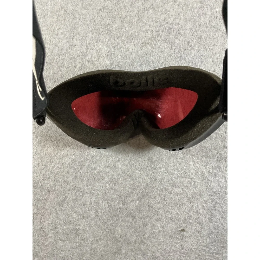 Bolle Chrono 2000 Ski Goggles Polar Vermillon Lens Black Silver Equalizer